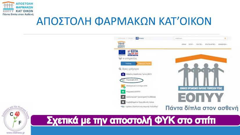 Παραλαβή ΦΥΚ κατ' οίκον