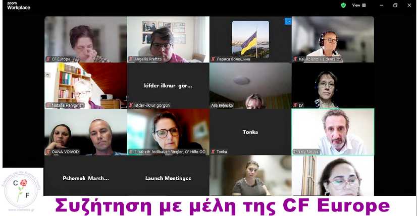 Συζήτηση με μέλη της CF Europe